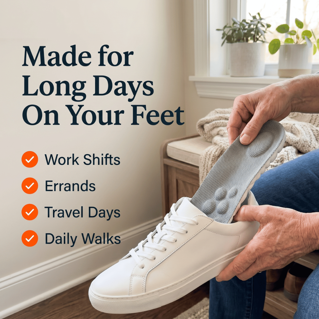 Restoflex Steps™ - The Most Comfortable Orthopedic Insoles For Your Feet