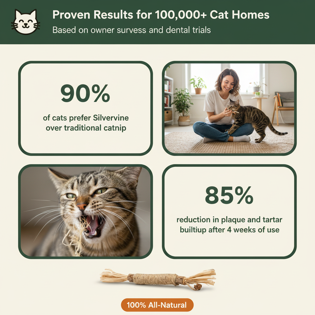 Purriva Silvervine Dental Chew Sticks