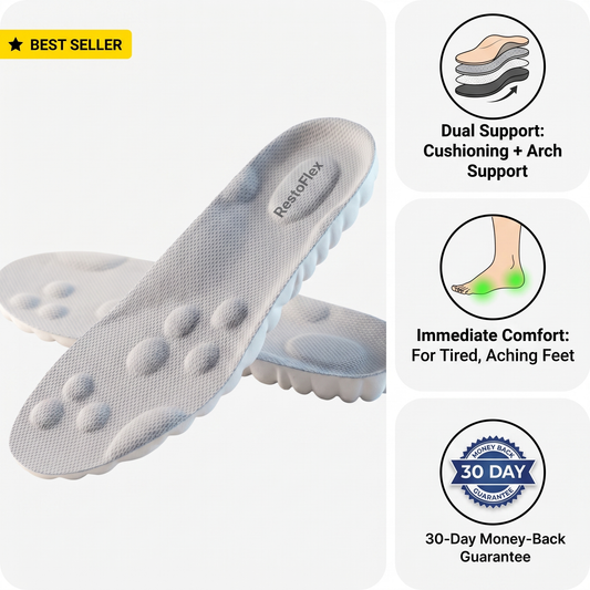 Restoflex Steps™ - The Most Comfortable Orthopedic Insoles For Your Feet
