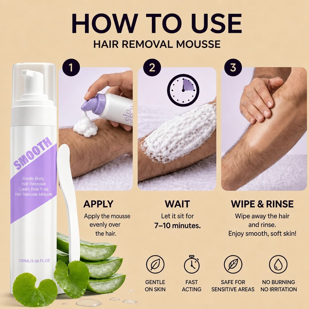 Smooth Hair Removal Mousse