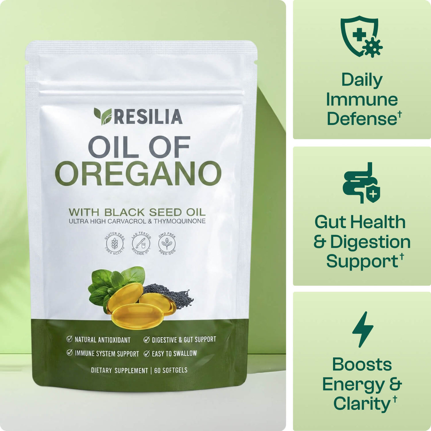 Nevaria® Oil Of Oregano Softgels